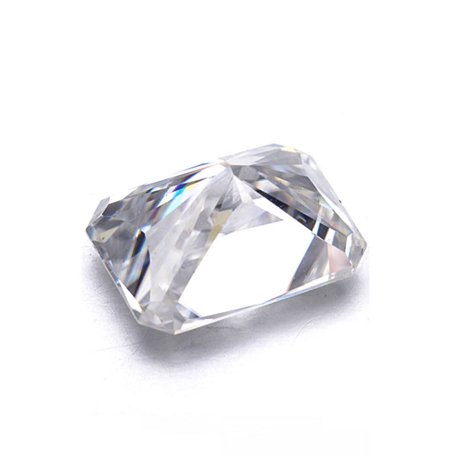 D Color VVS Clarity Radiant Cut Rectangular Mozambique Diamond Loose Stone
